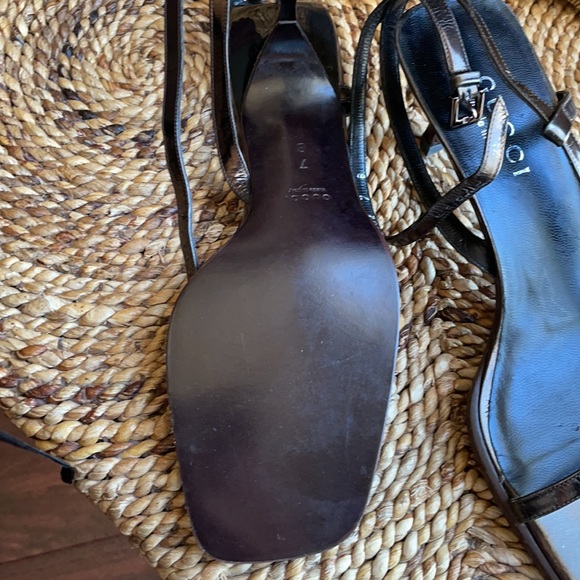 “Brand New” Authentic Gucci Heeled Sandals - Picture 4 of 11
